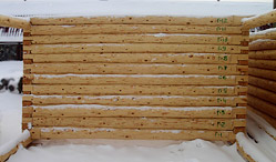 Сруб для бани 3x4