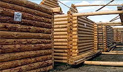 Региональный склад срубовых домов и бань